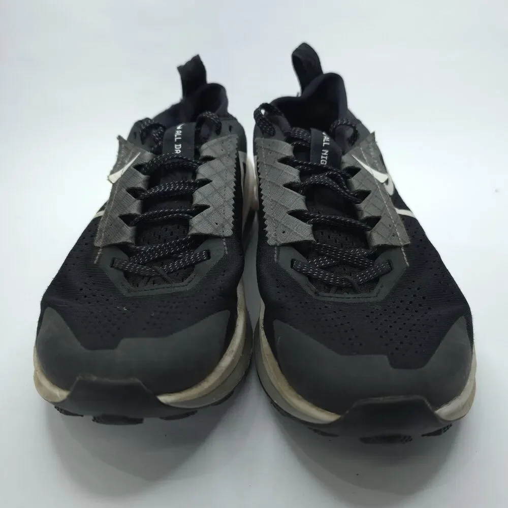 Nike ZoomX Zegama 2 ‘Black Wolf Grey’ Sneakers FD5191 001 Women's Size 8
